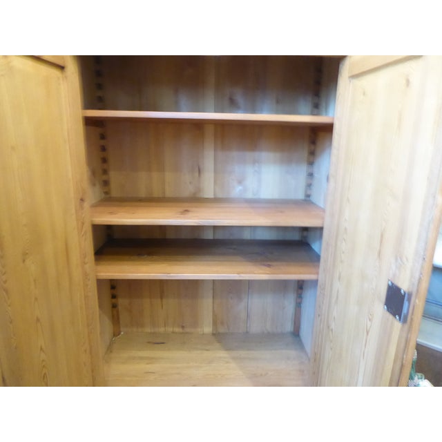 Antique Scandinavian Armoire For Sale - Image 4 of 4