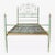 Green Vintage Italian Wrought Iron Bed, 1960s For Sale - Image 8 of 8