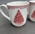 Johnson Brothers Old Britain Castles Pink Christmas Tree Dinnerware Set – 4 Dinner Plates, 4 Salad Plates & 4 Mugs – Made in England - 12 Pieces For Sale - Image 11 of 12