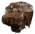 Andrianna Shamaris Organic Teak Wood Coffee Table or Pedestal For Sale