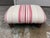 Burgundy Traditional Striped Armchair + Ottoman For Sale - Image 8 of 12