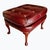 The Ultimate Statement of Traditional Elegance: The Leathercraft Open Armchair & Tufted Ottoman Set For Sale In Raleigh - Image 6 of 12