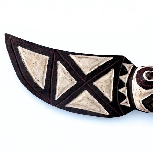 African African Bwa Ceremonial Gurunsi Butterfly Hawk Mask For Sale - Image 3 of 8