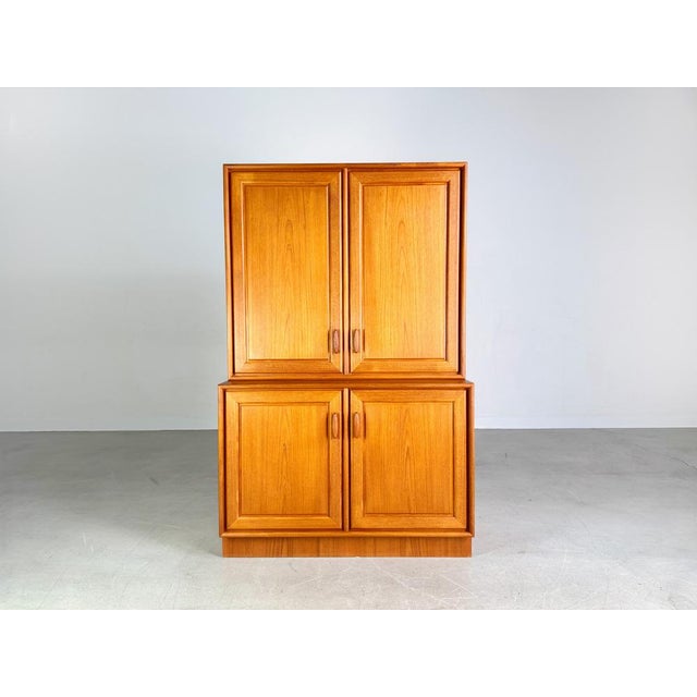1960s Mid-Century Cupboard with Drawers in Teak from Heinrich Riestenpatt RT Möbel, 1960s For Sale - Image 5 of 11