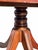Antique Federal Mahogany Double Pedestal Tilting Banquet Table With Two Leaves For Sale - Image 11 of 12