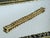 1960s Vintage 1960s UnoAErre Italian 18k Solid Gold Braided Mesh Bracelet For Sale - Image 5 of 13