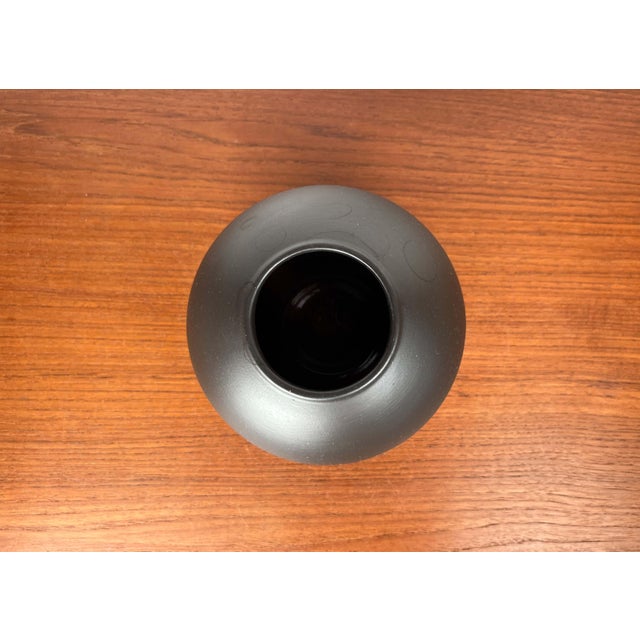 Mid-Century Modern Mid-Century Modern German Wormser Terra-Sigillata Pottery Ball Vase, 1960s For Sale - Image 3 of 12