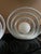 White Vintage Mid-Century Modern Art Deco Porcelain Lamps - a Pair For Sale - Image 8 of 9