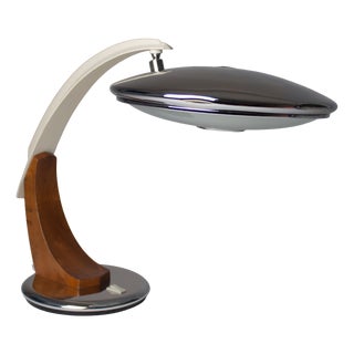 Tiburon Shark Desk Lamp by Luis Perez De La Oliva, Grin, Spain, 1960s For Sale
