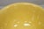 Ceramic Mid 20th Century American Provincial Country Primitive Yellow Pottery Ceramic Wash Basin Bowl For Sale - Image 7 of 9