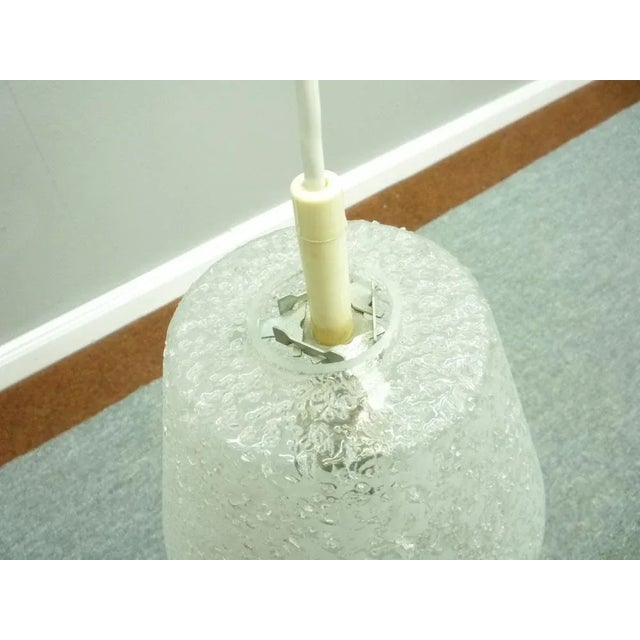 Mid-Century Glass Pendant Lamp, 1960s For Sale - Image 6 of 10