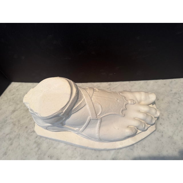 Plaster Sculpture of a Roman Foot by Pj Hone, London For Sale In New York - Image 6 of 10