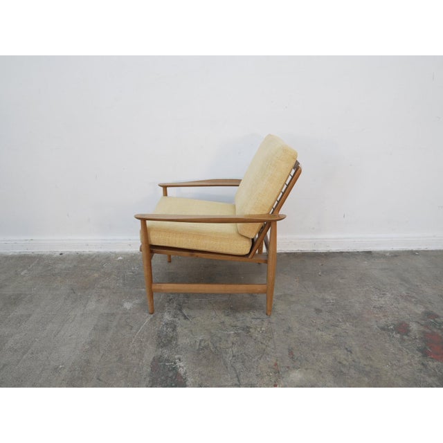 1960s Kofod Larsen Style Mid Century Teak Lounge Chair For Sale - Image 17 of 18