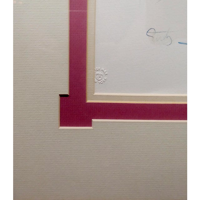 Peter Max -Portrait of a Girl From Ibiza- Pop Art MIX Media Painting For Sale In Los Angeles - Image 6 of 11