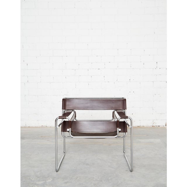 Paar Wassily Chair by Marcel Breuer for Knoll International, 1980s, Set of 2 For Sale - Image 6 of 18