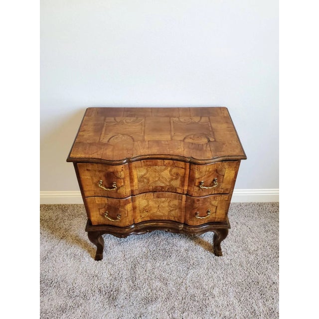 18th Century German Baroque Chest of Two Drawers Sauteuse Commode For Sale - Image 11 of 11