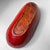 Japanese Hand-Carved Red Lacquered Wooden Bowl, 1950s For Sale - Image 14 of 18