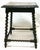 Lovely small table with petite barley twists on legs and stretchers. Original oak finish has not been altered. Has 1 long...