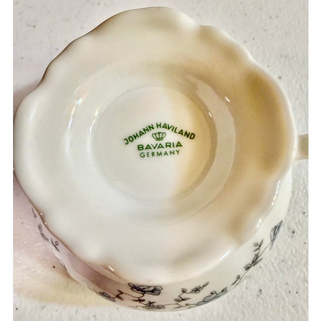 Ceramic Mid 20th Century Johann Haviland Blue Garland Fine China - 105 pcs For Sale - Image 7 of 12