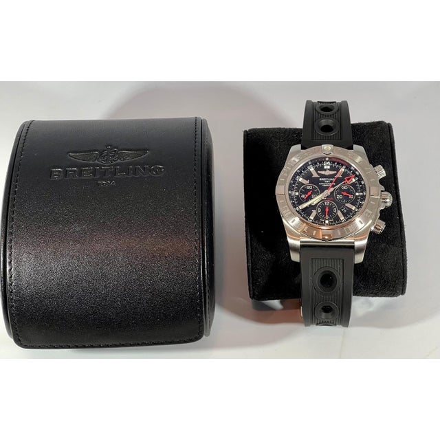 Breitling Super Avenger Chrono Limited Edition Black PVD Steel Rare, 4004422 For Sale - Image 14 of 18