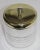 Brass Christofle Lidded Ice Bucket Silver Plate & Brass For Sale - Image 8 of 9