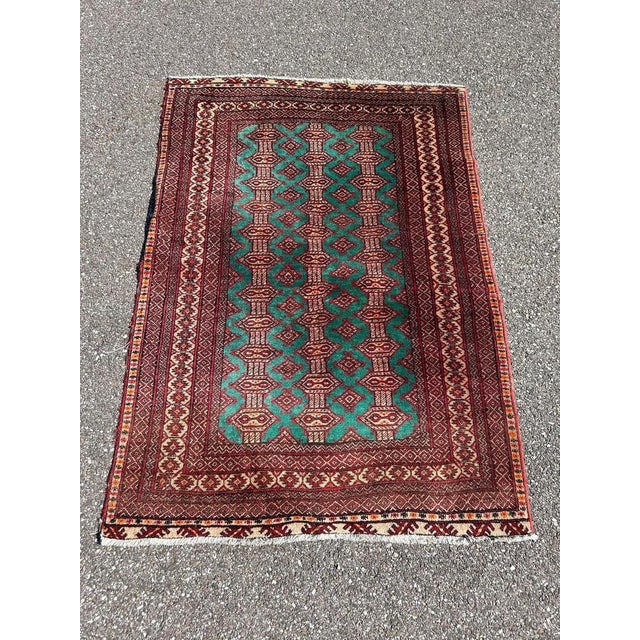 Vintage Middle Eastern Rug, 1970s For Sale - Image 10 of 10