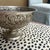 Large 1970s Silver Decorative Pedestal Bowl With Heart Details For Sale In Atlanta - Image 6 of 8