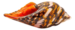 Murano Glass Furnishing Shell, 1960s