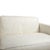 Animal Skin Cream Leather Corner Sofa and Ottoman from Baxter, Set of 2 For Sale - Image 7 of 18