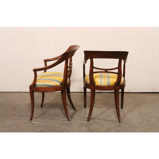 Early 20th Century Early 20th C Italian Wooden Armchair - A Pair For Sale - Image 5 of 11