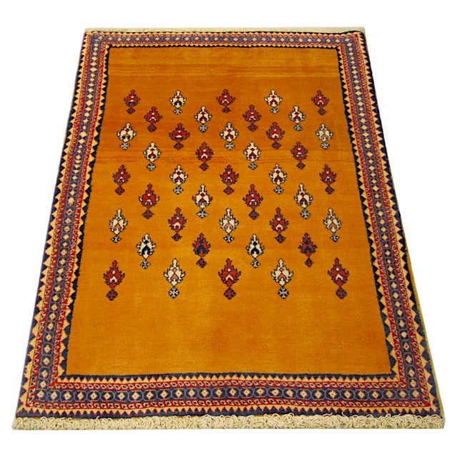 Gabbeh Loribaft Rug, 1980s For Sale