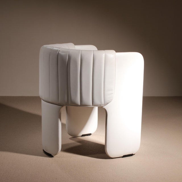 Dinette Armchair by Luigi Massoni for Poltrona Frau, Italy, 1972 For Sale - Image 3 of 14