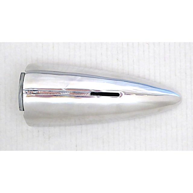 VintageJorge Pensi 1988 Polished Aluminum Olympia Halogen Wall Light For Sale - Image 4 of 14