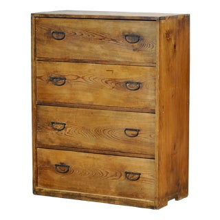 Japanese Tansu Chest of Drawers, 1900s For Sale