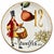 Late 20th Century Williams Sonoma 12 Days of Christmas Porcelain Plates Dinnerware Set 12 For Sale - Image 14 of 16