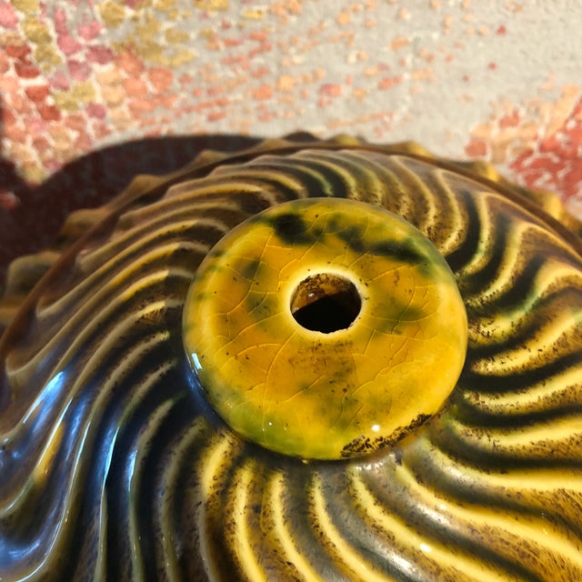 1990s Italian Hand Painted Ceramic Urn - Table Top For Sale In Dallas - Image 6 of 12