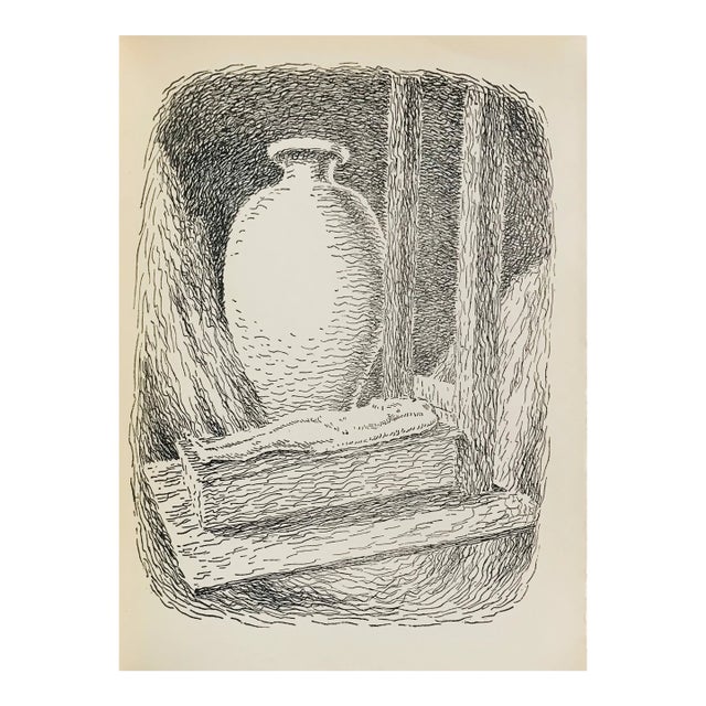 1948 Rene' Magritte Illustration 4, Les Chant De Maldoror For Sale