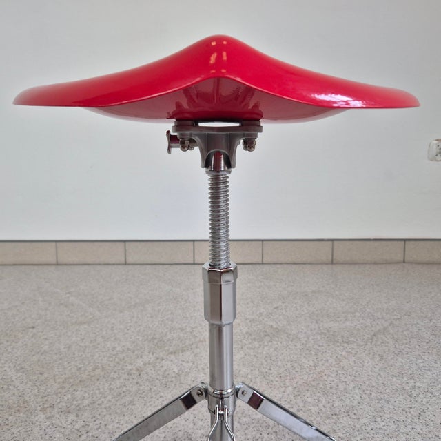 Metal Japanese Stool by Yasu Sasamoto for Dulton, 1970s For Sale - Image 7 of 10