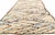 Tribal Vintage Azilal Boucherouite Moroccan Rug, 04'03 X 10'00 For Sale - Image 3 of 10