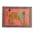 1980's Vintage Lion Rug | 48"x71" For Sale