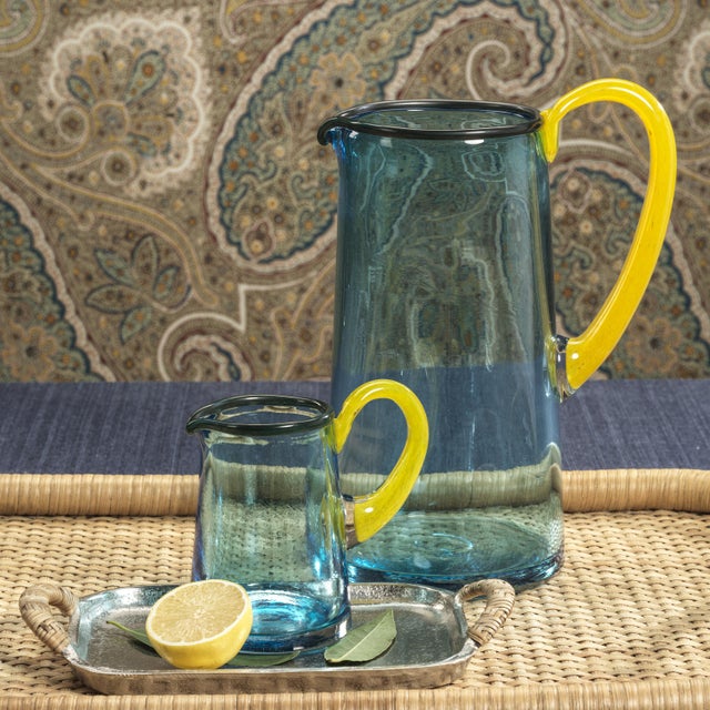 Designed for both aesthetics and everyday functionality, the Lagoon Juice Pitcher adds a sophisticated touch to any table....