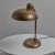 Lariolux 1940s Giovanni Michelucci Patinated Brass Ministerial Table Lamp for Lariolux For Sale - Image 4 of 12