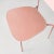 Italian Modern Light Pink Metal and Plastic Chairs from Tomasucci, 2000s, Set of 4 For Sale - Image 16 of 18
