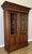 Antique French Glazed Display Oak Cabinet For Sale - Image 4 of 16