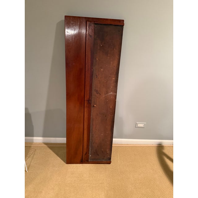19th Century Mahogany English Hutch or Bookcase Top With Base For Sale - Image 9 of 10