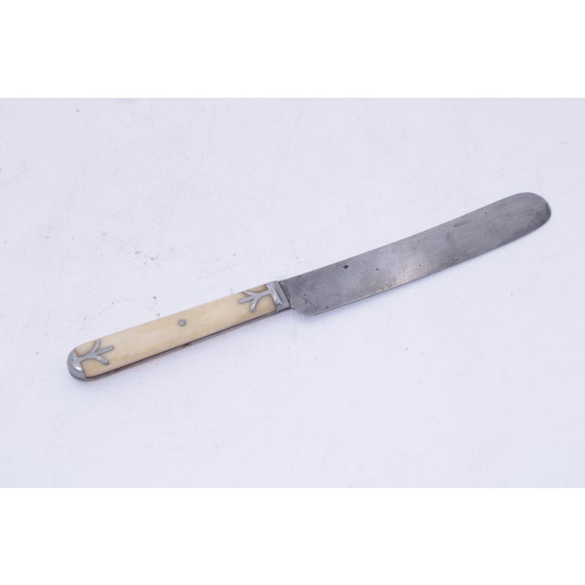 Set of Bone Handle Knives & Forks By. J. Russel Company For Sale In Philadelphia - Image 6 of 12