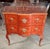 Louis XV Style Bombé Commode in Marquetry and Gilt Bronze For Sale - Image 3 of 6