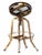 2000 - 2009 Vintage Restoration Hardware Brass Adjustable Stool For Sale - Image 5 of 8