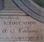 French Hand-Colored Engraving "Education Is Everything" After Fragonard 1960s For Sale - Image 3 of 6