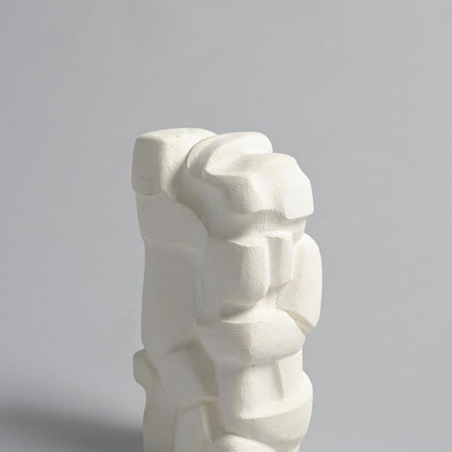 Jan Keustermans, Abstract Sculpture, Plaster For Sale - Image 16 of 18